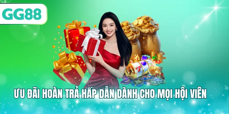 Ưu đãi hoàn trả hấp dẫn dành cho mọi hội viên